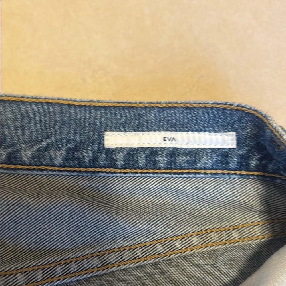 Citizens of Humanity Eva High Rise Distressed Blue Jeans size 27 - Picture 6 of 12